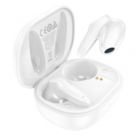 Wireless headset / handsfree Borofone BW18 Initial Sound TWS (white)