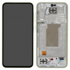 Samsung Galaxy A35 screen (Awesome Lemon) (with frame) (original)