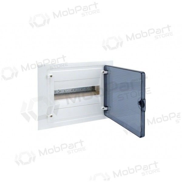 GOLF2 plastic recessed panel VF112TD 1x12 mod. Hager (transparent door, IP40)