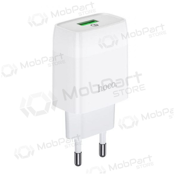 Charger HOCO C72Q Glorious USB (QC3.0) (white)