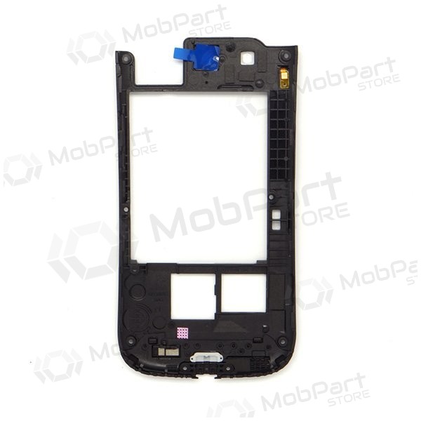 Samsung i9300 Galaxy S3 middle cover (black) (original)