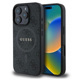 Apple iPhone 16 Pro Max case - Guess PU Leather 4G Colored Ring MagSafe
