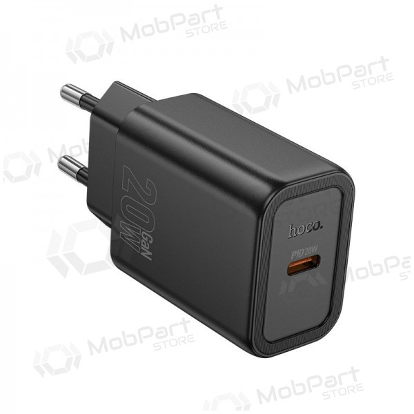 Phone charger Hoco N60 20 W GaN USB-C black