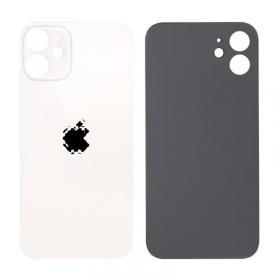 Apple iPhone 12 mini back / rear cover (white) (bigger hole for camera)