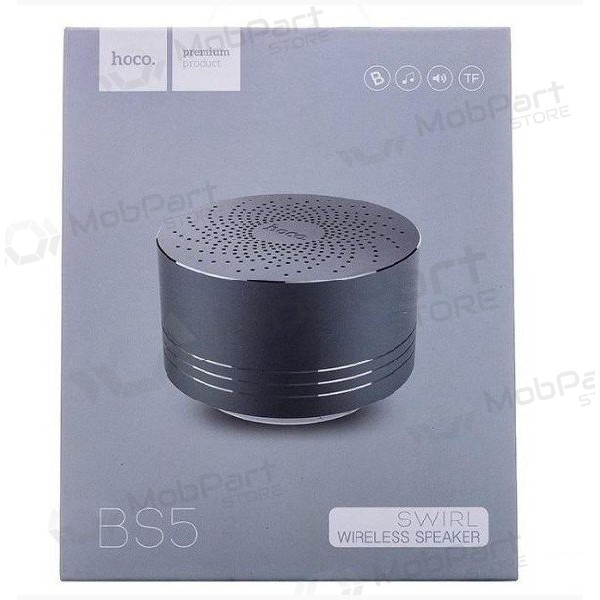 Bluetooth portable speaker HOCO BS5 (MicroSD, headset / handsfree, AUX,FM) (grey)