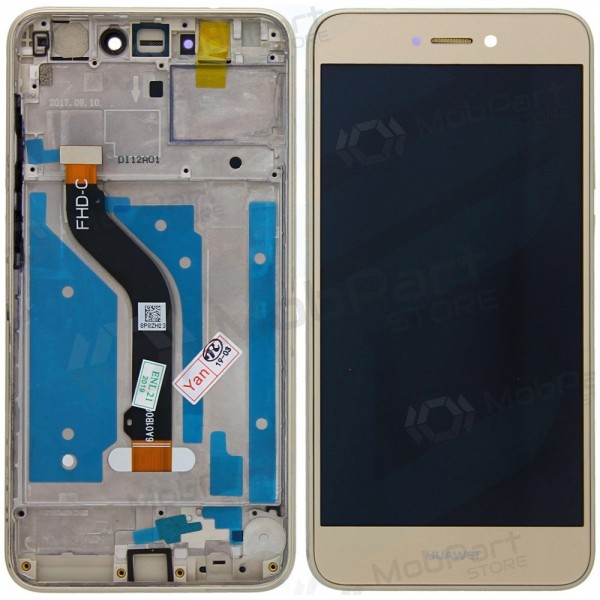 Huawei P8 Lite (2017) / P9 Lite (2017) / Honor 8 Lite screen (gold) (with frame)