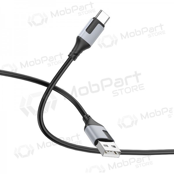 USB cable Borofone BX101 USB-A to USB-C 1.0m black