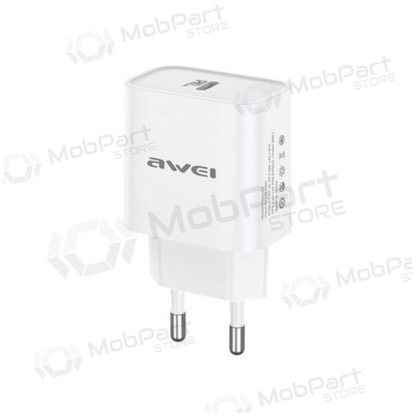 Phone charger Awei PD61-EU 20 W USB-C white