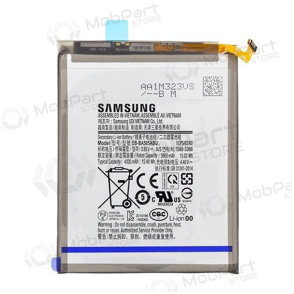 Samsung Galaxy A20, A30, A30s, A50, A50s battery, akumuliatorius (original) Samsung Galaxy A20, A30, A30s, A50, A50s battery, akumuliatorius (original)