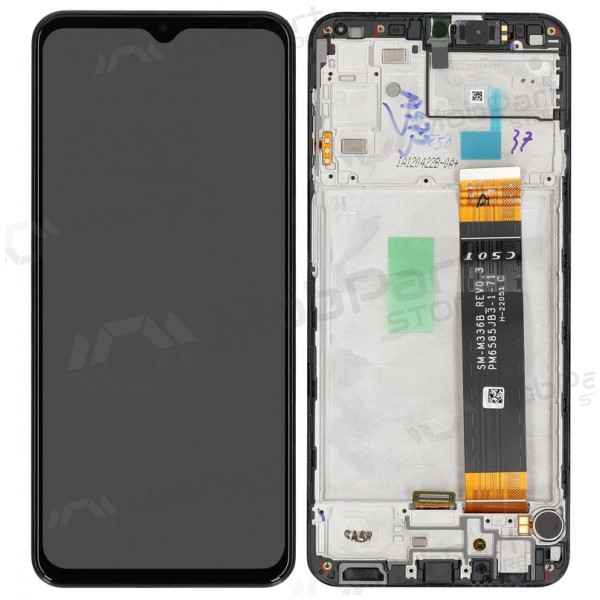 Samsung Galaxy A23 4G screen (black) (with frame) (original)