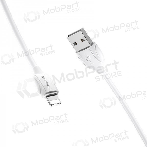 Lightning cable Borofone BX19 USB-A to Lightning 1 m white