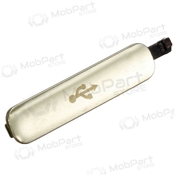 Samsung G900F Galaxy S5 charging socket cover (gold) Samsung G900F Galaxy S5 charging socket cover (gold)