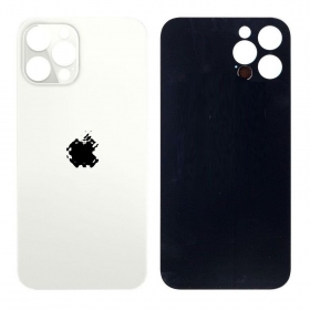 Apple iPhone 12 Pro Max back / rear cover (silver) (bigger hole for camera)