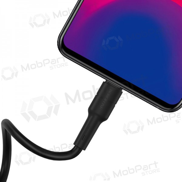 USB cable Borofone BX30 microUSB 1.0m (black)