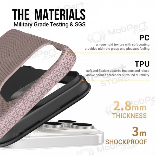 Apple iPhone 17 Pro Max, 18 Pro Max case - Perfectionists (rose gold)