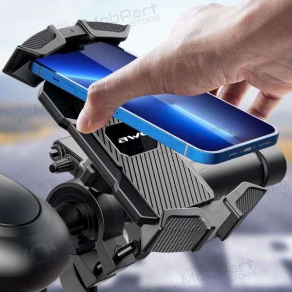 Telefono laikiklis dviračiui Awei X47 black