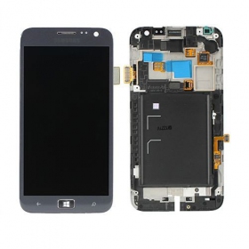 Samsung i8750 Aktiv S ekranas (grey) (with frame) (service pack) (original)