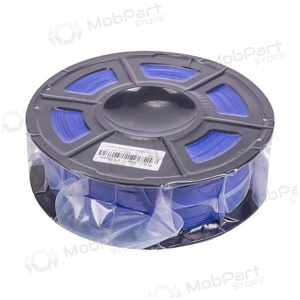 3D spausdinimo plastikas PLA, 1.75mm, 1kg, blue 3D spausdinimo plastikas PLA, 1.75mm, 1kg, blue