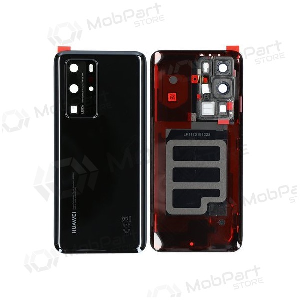 Huawei P40 Pro back / rear cover (black) (used grade C, original)