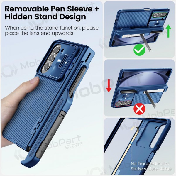Samsung Galaxy Z Fold4 case „Nillkin CamShield Pro“ (blue) Samsung Galaxy Z Fold4 case „Nillkin CamShield Pro“ (blue)
