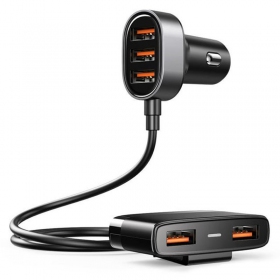 Charger automobilinis Joyroom JR-CL03 5xUSB 6.2A (black)