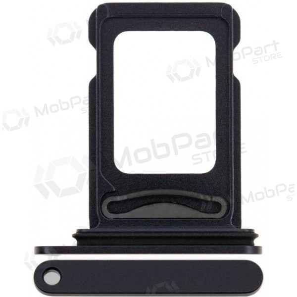 Apple iPhone 12 (Dual) SIM card holder (black)