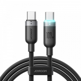 USB-C cable Joyroom S-A63 USB-C to USB-C 1.2 m 100 W black