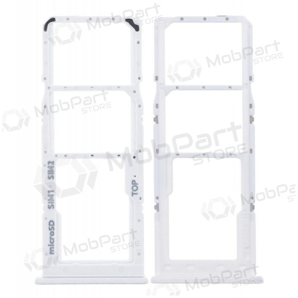 Samsung Galaxy A125 A12 / A127 A12S SIM card holder (white) (service pack) (original)