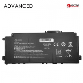 HP PP03XL, 3400mAh laptop battery, Advanced