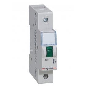 LED indicator on DIN Legrand 604077 (green, 230V, TX3 1 mod.)