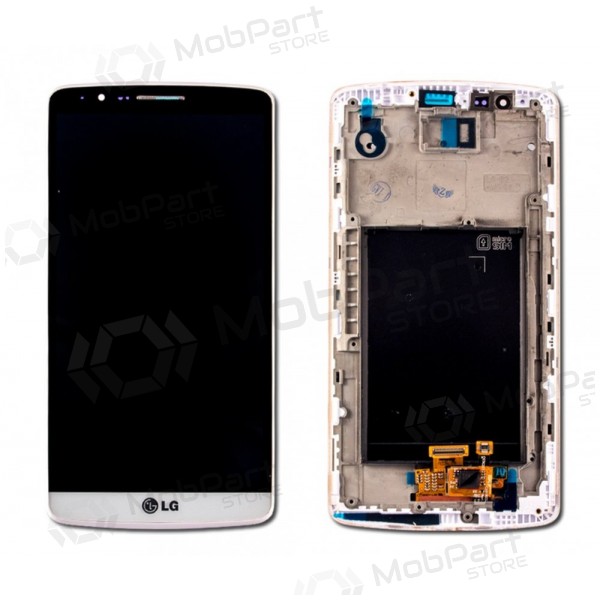 LG D855 Optimus G3 screen (with frame) (white) (service pack) (original) LG D855 Optimus G3 screen (with frame) (white) (service pack) (original)