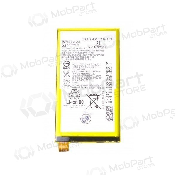 Sony Xperia Z3 Compact D5803 (LIS1561ERPC) battery / accumulator (2600mAh) Sony Xperia Z3 Compact D5803 (LIS1561ERPC) battery / accumulator (2600mAh)