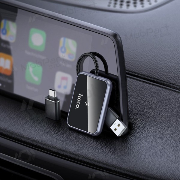 CarPlay adapter Hoco HU1 wireless black