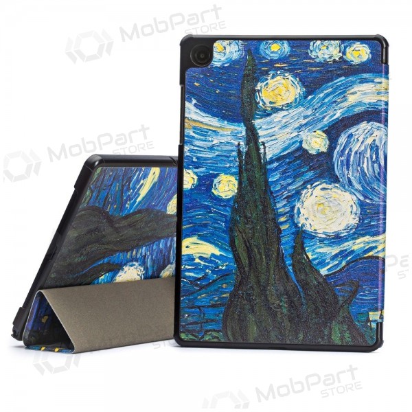 Samsung Galaxy Tab A9+, Tab A11+ case - Smart Leather (starry night)