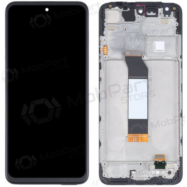 Xiaomi Redmi Note 10 5G / Redmi Note 10T 5G / Poco M3 Pro 5G screen (black) (with frame) (Premium) Xiaomi Redmi Note 10 5G / Redmi Note 10T 5G / Poco M3 Pro 5G screen (black) (with frame) (Premium)