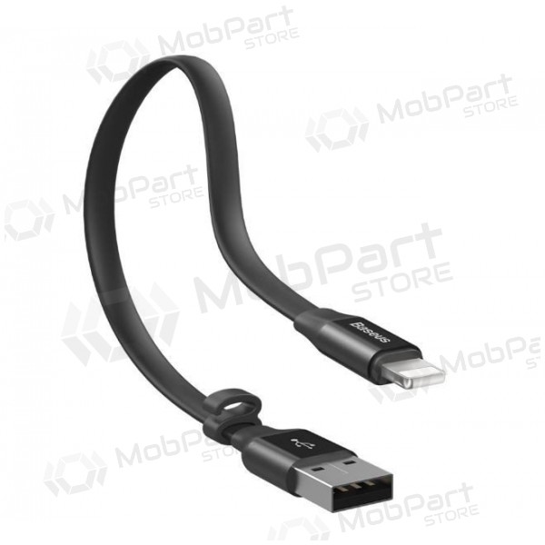 USB cable Baseus lightning 0.23m (2A) (black)