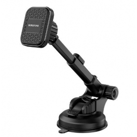 Car phone holder Borofone BH21 Vanda, tvirtinamas ant prietaisų skydelio, magnetinis