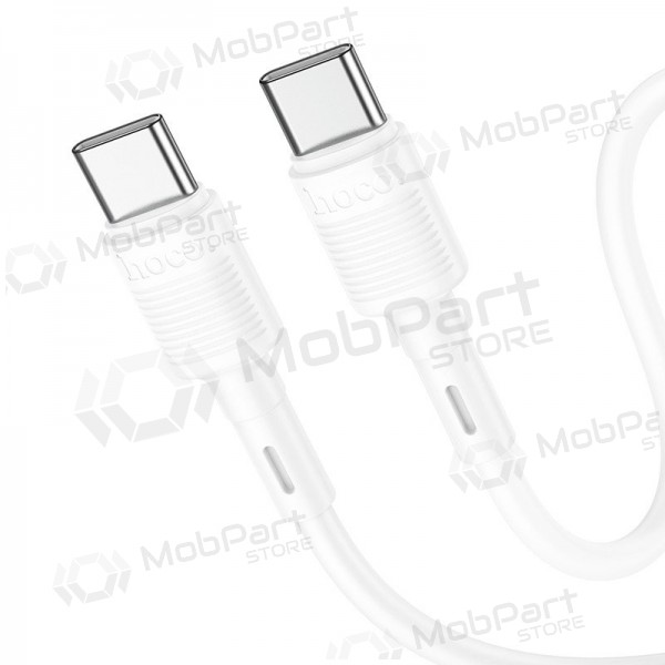USB cable Hoco X83 60W Type-C to Type-C 1.0m white