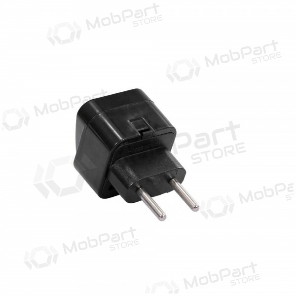 Įkrovimo adapter USA/UK/CN-EUR black