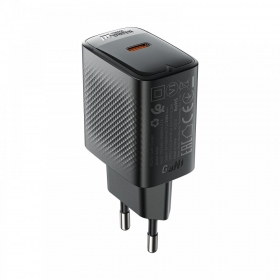 Phone charger Acefast A104 25 W GaN USB-C black