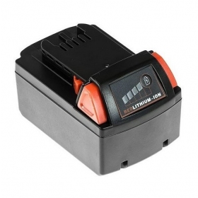 Battery for Milwaukee M18 48-11-1850 / 48-11-1860 18V tools 6Ah Li-ion (replacement)