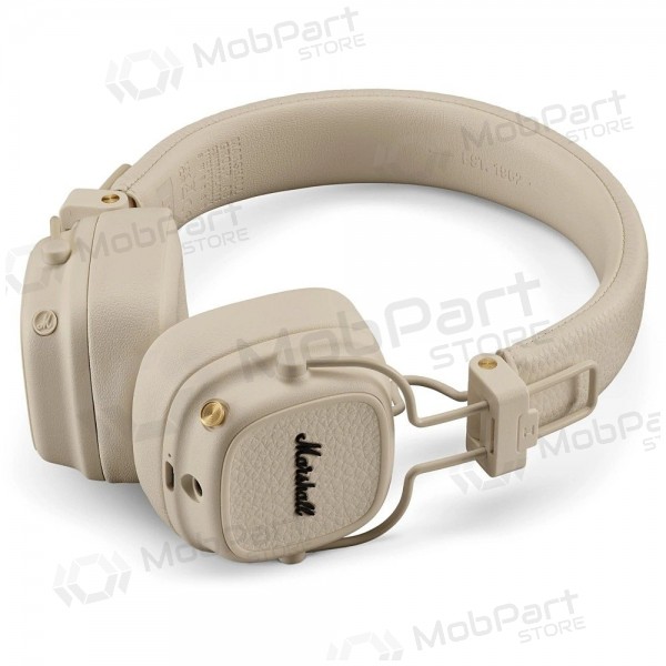 Wireless headphones Marshall Major V Bluetooth On-Ear USB-C 3.5 mm cream