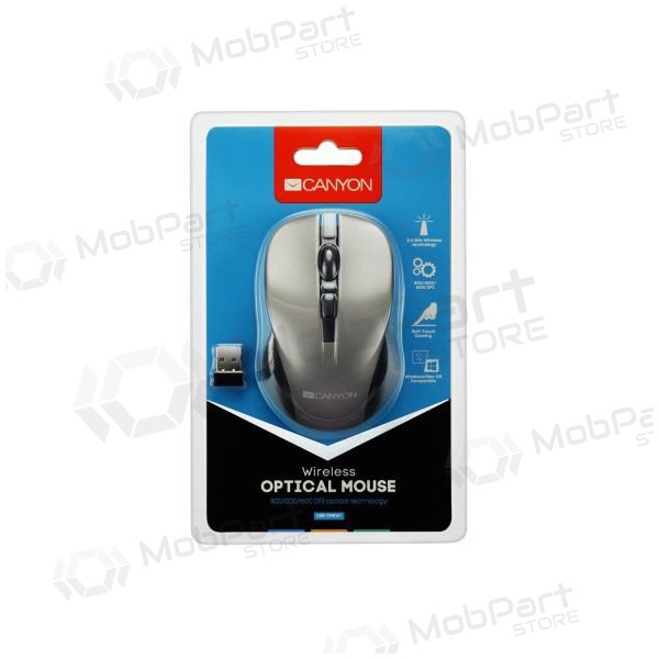 Mouse CANYON CNE-CMSW1 wireless (grey) Mouse CANYON CNE-CMSW1 wireless (grey)