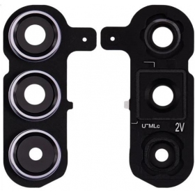 Samsung Galaxy S24+ camera glass / lens (with frame) (black)