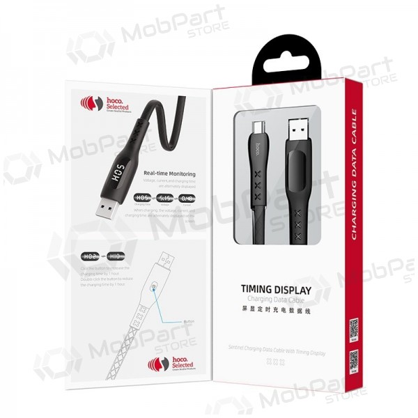 USB cable HOCO S6 lightning 1.2m black