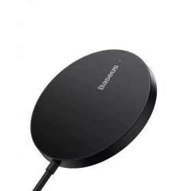 MagSafe wireless charger Baseus Simple Mini 3 15 W black