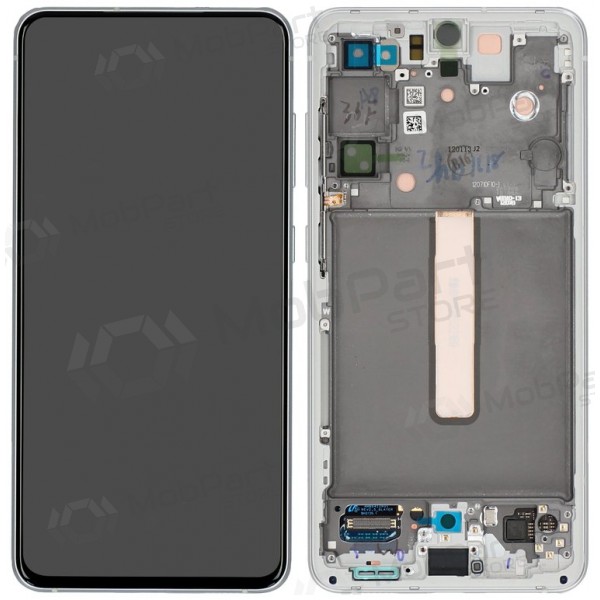 Samsung Galaxy S21 FE 5G screen (white) (with frame) (original) Samsung Galaxy S21 FE 5G screen (white) (with frame) (original)