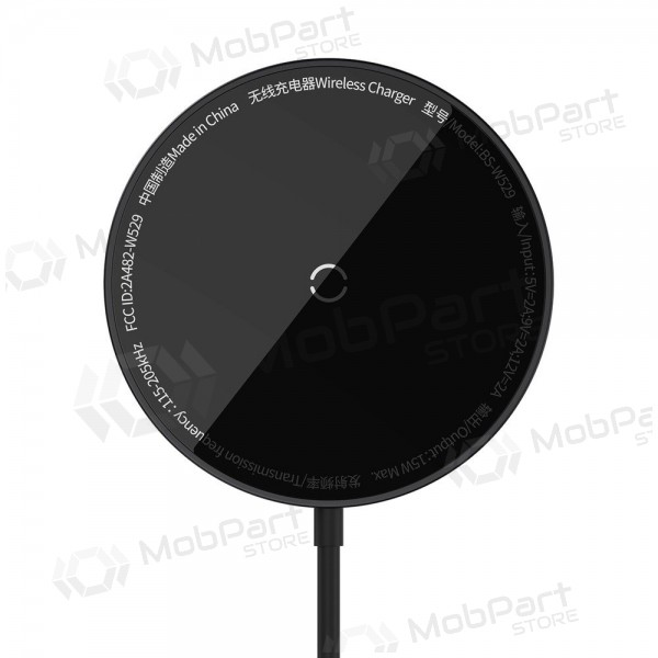 MagSafe wireless charger Baseus Simple Mini 3 15 W black