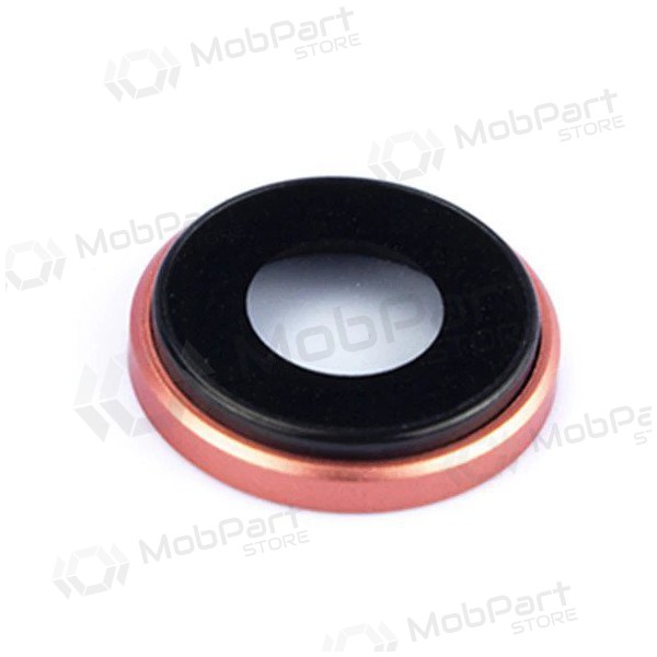 Apple iPhone XR camera glass / lens (pink) (with frame) Apple iPhone XR camera glass / lens (pink) (with frame)