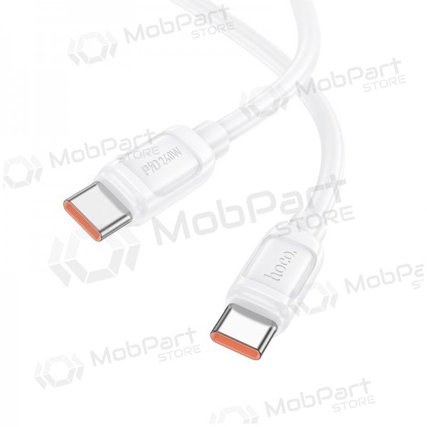 USB-C cable Hoco X115 USB-C to USB-C 1 m 240 W white